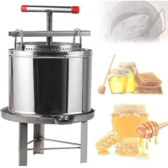 Honey Press Stainless Steel Household Manual Honey Press Beekeeping Tool Filter Making Equipment