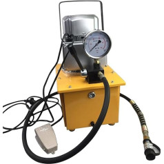 Electric Hydraulic Pump Electric Hydraulic Pump with Manual Single-Acting Hydraulic Unit 750W 7L 700Bar Hydraulic Motor Pump