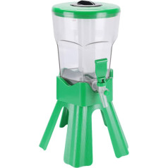 Beverage Dispenser 3L Commercial Drinks Dispenser with Spigot Drinks Tower with Removable Icicle Ice Tube for Parties