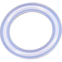 O-Ring-Dichtungsstreifen aus Sanitärsilikon mit Klemme, 5 Stück 1/2 