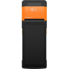 Mobilais termināls v2s, android 11, 2/16 gb, 5+2 mp kamera, micro sd, 4g, 2 sam, etiķete un nfc