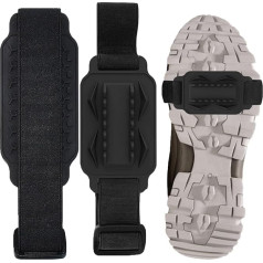 Non-Slip Shoe Spikes, Ice Shoes Grip, Non-Slip Soles, Shoe Claws, Snow Ice Spikes for Shoes, Shoe Claws, Sole, Hiking, Walking, Hiking, Walking, Adjustable Cord for Winter