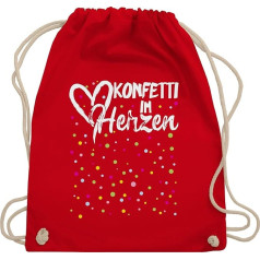 Shirtracer - Gym Bag Backpack - Carnival & Fancy Dress - Bags - Confetti in the Heart