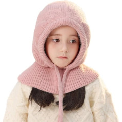 TAGVO Kids Balaclava (2-6 Years) - Winter Scarf Hat, Slip-on Hat for Girls and Boys