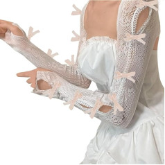 CAZSTYK Long Arm Warmers, Fingerless Gloves, Arm Warmers, Lace, Arm Warmers, Arm Warmers Distressed
