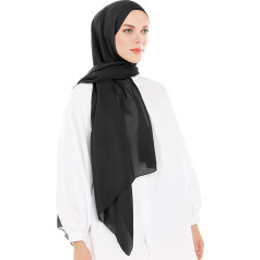 Ayisah Selda - Hijab Women's Muslima Headscarf - Silky Soft Chiffon Hijab 180 x 70 cm - Modern Islamic Chiffon Headscarves for Women - Turkish Premium Quality - Women's Scarf