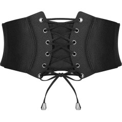 VONMELLI Corset Belt for Women, Lacing Corset, High Waist, Elastic Belt for Halloween Costume Parties