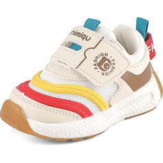 MASOCIO First Walking Shoes Baby Shoes Boys Girls Baby Shoes Soft Flat Rubber Non-Slip