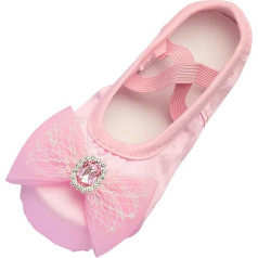 Ballet Shoes Girls Dance Shoes Children's Shoes Yoga Gymnastics Shoes Girls Ballet Shoes Warm Lightweight Non-Slip Shoes Yoga Shoes Indoor Trainers Comfortable Performance Shoes