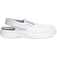 Abeba Clog X-Light 711030 Smooth Leather White Certified Size 36