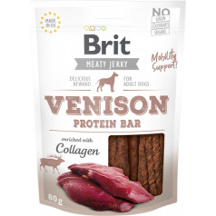 jerky brieža gaļas proteīna batoniņš - kārums suņiem - 200 g