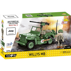 Cobi Klocki Willys mb 132 gab.