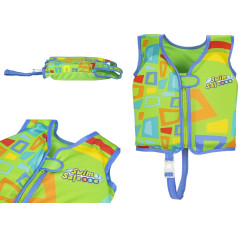 Peldēšanas veste Zaļa 51 cm 32176