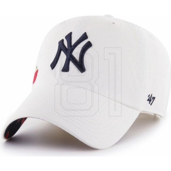 New York Yankees beisbola cepure B-CICON17GWS-WH / OSFM