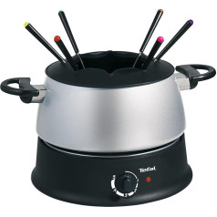 Tefal EF 3000.10 electric fondues EF 3000.10, Black, Silver, 1200 W