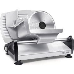 150 Watt Electric Slicer, Stainless Steel (150 W + Silver)