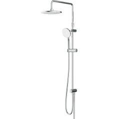 AM.PM Hit F07TA000 Chrome Shower Rail with 1 Outlet Mode and Water Saving Function
