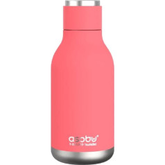 Asobu Urban Stainless Steel Double Wall Insulated Flask, 16 Ounces - Peach
