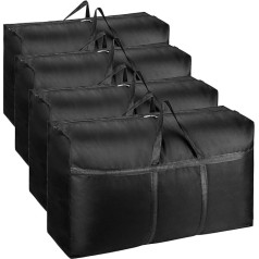 Verpackungsboxen für Umzüge, Wäschesäcke mit Reißverschlüssen, Aufbewahrungsbeutel für Kleidung, große Aufbewahrungstaschen mit Reißverschlüssen, Kleideraufbewahrungstasche, Wäschesack, Umzugskartons,