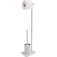 Seaslkin Brix Toilet Brush and Holder Metal