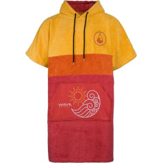 Paia Bath Poncho for Men and Women, Size S 145-175 cm, 95% Cotton Surf Poncho for Adults, Terry Towelling Poncho Towel, High Water Absorption, Changing Aid for Beach, Adults