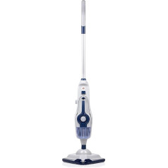 Dirt Devil DD7003 Steam Cleaner 2-in-1 Hand Steam Cleaner and Floor Cleaner - Floor Mop 1600W - Includes 5 Different Attachments - Suitable for Various Floor Types - 5.5 Metre Range - Blue