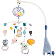 AmyBenton Electric Mobile Baby - Mobile for Baby Cot with Music and Light - Remote Control and Timing Function - Gift for Newborn Boys Girls