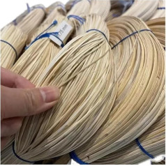 TMAOZW 500g DIY RattanMultifunction Decorate Repair Handle Fishing Rod Handle Suitable for Basket Making Repair Straps Outdoor Chairs(Wide 1.5mm)