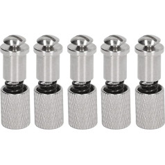 Quick Presser Foot Clamp, Edelstahl Feder Fuß Klemme Zeitersparnis 5 Stück Einfacher Wechsel für Nähmaschine