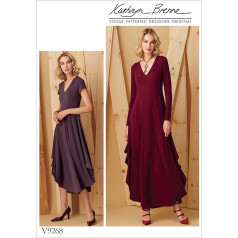 Vogue Patterns 9268 OS,Misses Dress,Sizes XSM-XXL, Tissue Multicoloured, 15 x 0.5 x 22 cm