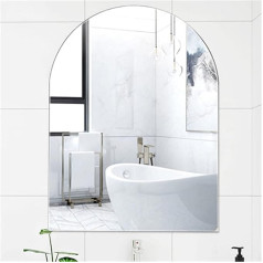 Horizon BM034 400 x 600 mm Frameless Curved Mirror Polished