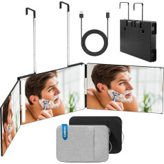 ecoemoi Spiegel 360 Men's Hairstyle with LED