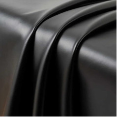 Synthetischer veganer Spandex-Stoff, 4-Wege-Stretch mit Fleece-Rückseite, weich, langlebig und flexibel, für Leggings, Kostüme, Polster und Bastelarbeiten (vorgeschnitten, 3 m)