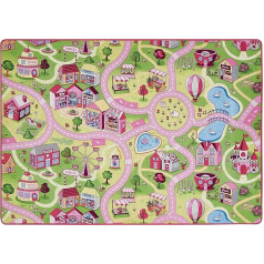 Andiamo Sugar Town Street Rug Play Mat Pink