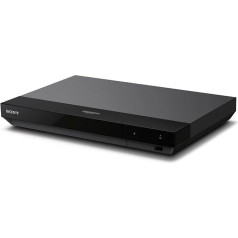 Sony UBP-X700 4K Ultra HD Blu-ray Disc Player (4K HDR, 4K streaming services, super audio CDs (SACD), USB, WiFi, HDMI) Black.