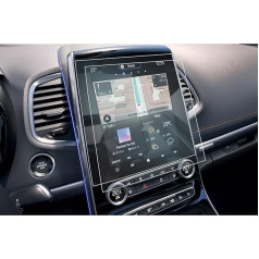 CDEFG [Pack of 2] Navigation Screen Protector 4H Scratch-Resistant Compatible with 2020 2021 2022 Renault Espace 5 Easy Link 9.3 Inch GPS Transparent Screen Protector Car Navigation Film Accessories