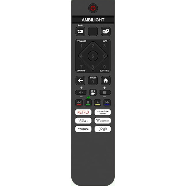 Replacement Infrared Remote Control 398GM10BEPHND000CR, Fit for Philips 2024 2025 OLED QLED The Xtra The One LED 4K Ambilight TV