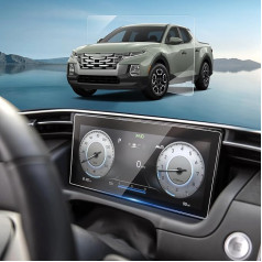 Compatible with Hyundai Tucson NX4 2021-2024 Instrument Screen Protector for Hyundai Tucson HEV PHEV N-Line Limited 10.25 Inch Tempered Glass Screen Protector 9H Scratch-Resistant