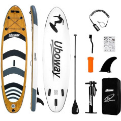 Signstek Stand Up Paddling Board Inflatable SUP Board Set Inflatable Paddle Surfboard Stable Lightweight Complete Accessories