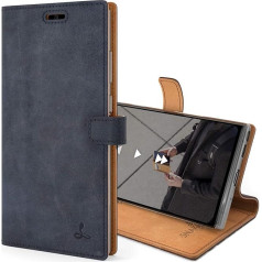 Snakehive Galaxy Note20 Ultra Leather Case, Stylish Mobile Phone Case with Card Holder & Stand, Mobile Phone Case Protective Cover & Leather Case Compatible with Samsung Galaxy Note20 Ultra and Ultra