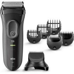 Braun Series 3 Shave&Style 3000BT Electric Shaver for Men, Black