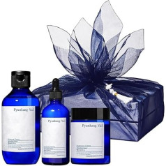 [PKY] Pyunkang Yul Basis Skin Care Gift Set, Highly Concentrated Essence Toner, Moisturising Serum and Face Care with Rich Nutrition (3-Piece Set)