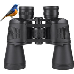 Binoculars for Adults 20 x 50.27 mm Eyepiece HD Binoculars with Night Vision FMC Lens Field Picker and Carry Bag Durable / Shockproof / Wide Field of View for Sports Nature Observation Concerts Travel
