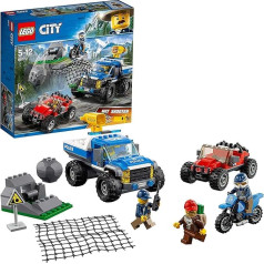 Lego City 60172 Mountain Police Chase on Gravel Slopes Entertainment Toy, Single