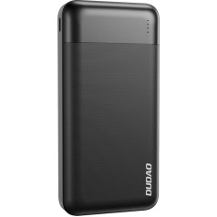 Dudao Powerbank K18 Pro 20000mAh USB-A / USB-C / Micro USB - melns