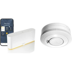 Somfy 1870595 TaHoma Switch Intelligent Smart Home Central & Ei Electronics Ei650 Smoke Detector, Smoke Detector, Stand-Alone Device with Battery for 10 Years, Test Winner Stiftung Warentest, White