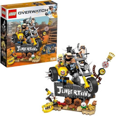 LEGO Overwatch Junkrat & Roadhog 75977 Building Kit, Overwatch Toy for Girls and Boys Aged 9+ (380 Pieces)