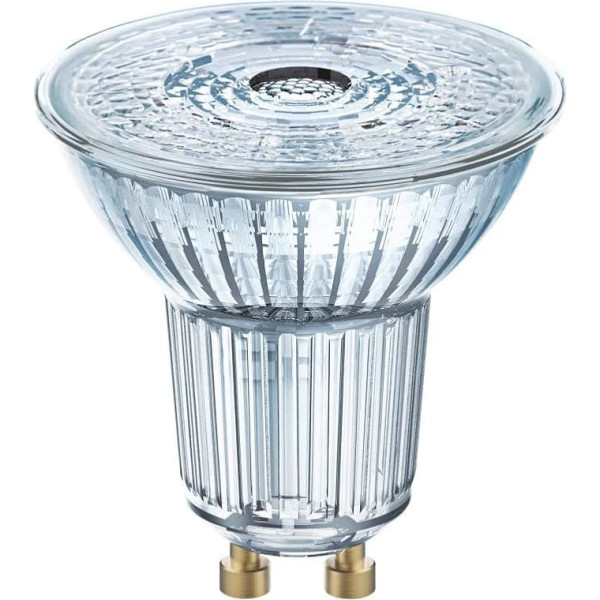OSRAM PAR16 LED Reflector Lamp with GU10 Socket, Warm White (2700 K), Glass Spot, 2.6 W, Replacement for 35 W Reflector Lamp, LED Star PAR16, Pack of 5