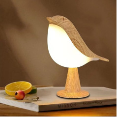 Unillous 2 Sets Bedside Lamp, Table Lamp, Wireless Touch Dimmable 3000 K - 6000 K (Warm White & White & Cool White), LED Battery Table Lamp for Indoor and Outdoor Use, Rechargeable Night Light