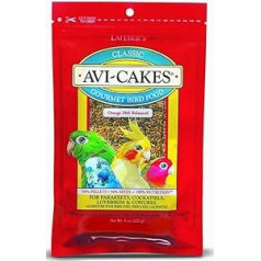 Lafeber (3 Pack) Avi-Cakes Classic Gourment Bird Food 8 oz Nutritious Foraging